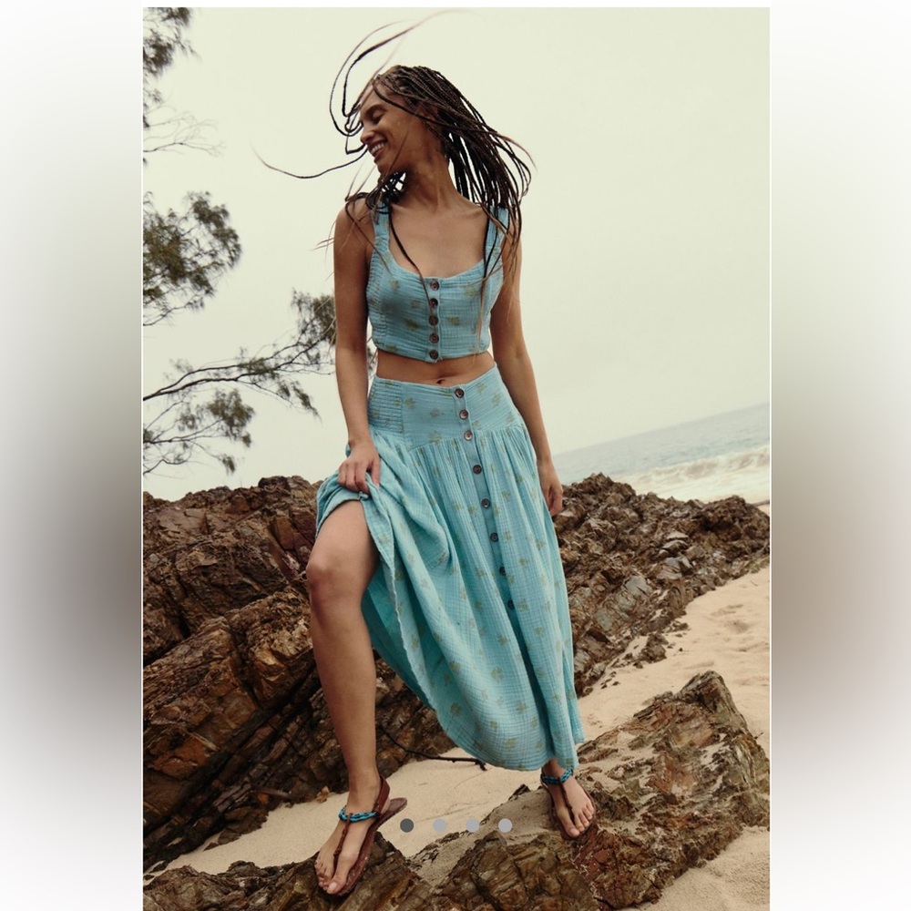 Free People Iris Corset Set